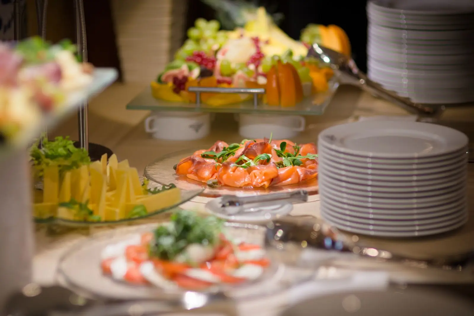 Califorian catering açık büfe düzeni