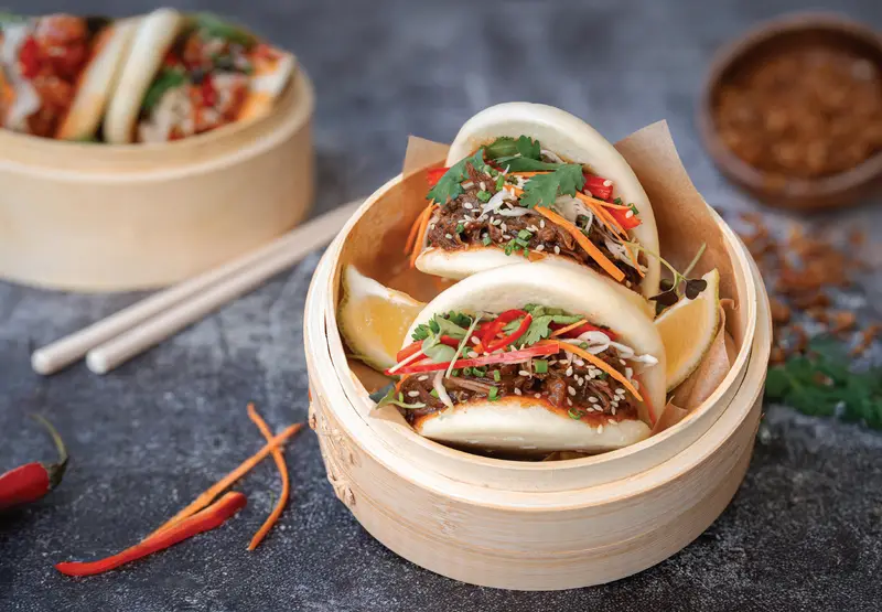 Soslu bao ekmeği